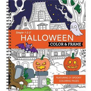 Color & Frame - Halloween (Coloring Book)